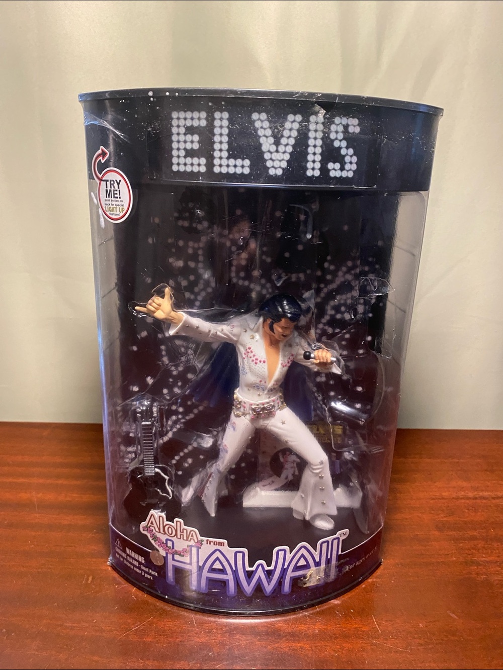 Elvis Presley Aloha From Hawaii doll Vintage 2000 X-Toys Collectible Figure 6”